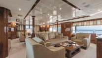 Motor Yacht CHECKMATE. -  Main Salon side view